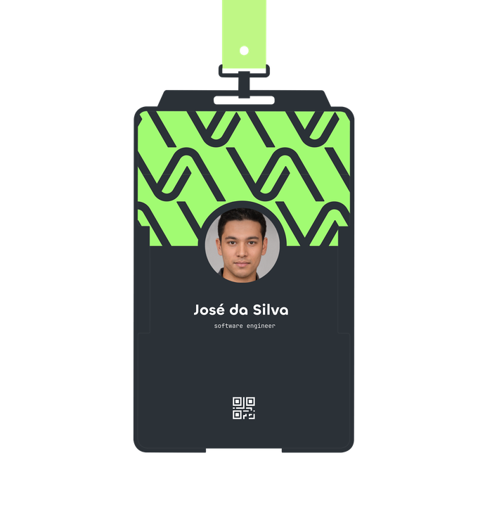 Credencial de empleado IUVANT